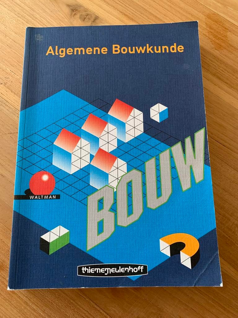 Algemene Bouwkunde, Ophalen of Verzenden, Zo goed als nieuw, Overige niveaus, Nederlands
