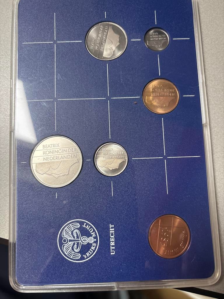 Nederlandse gulden muntset 1985 Koningin Beatrix 1985, Ophalen of Verzenden, Koningin Beatrix, Overige waardes, Setje