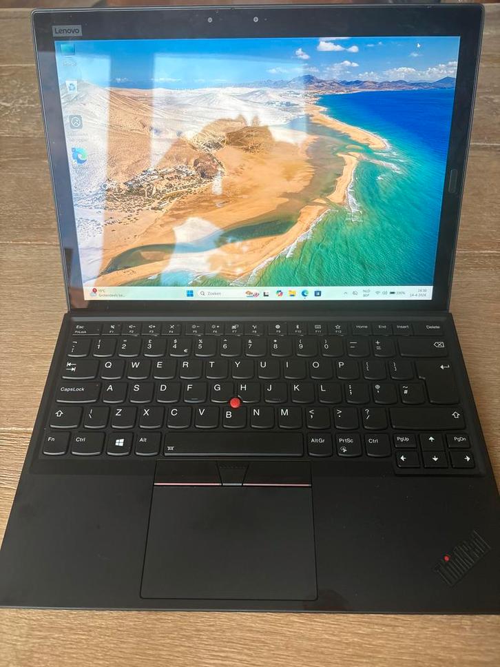 Lenovo ThinkPad X1 Tablet 3e generatie (20KJ/20KK), Computers en Software, Windows Laptops, Zo goed als nieuw, 13 inch, SSD, 2 tot 3 Ghz