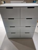 Ladekast met 8 lades - ikea nordli, Ophalen, Gebruikt, 100 tot 150 cm, 5 laden of meer