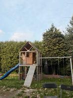 Speelhuis met toestellen, Ophalen of Verzenden, Zo goed als nieuw, Hout