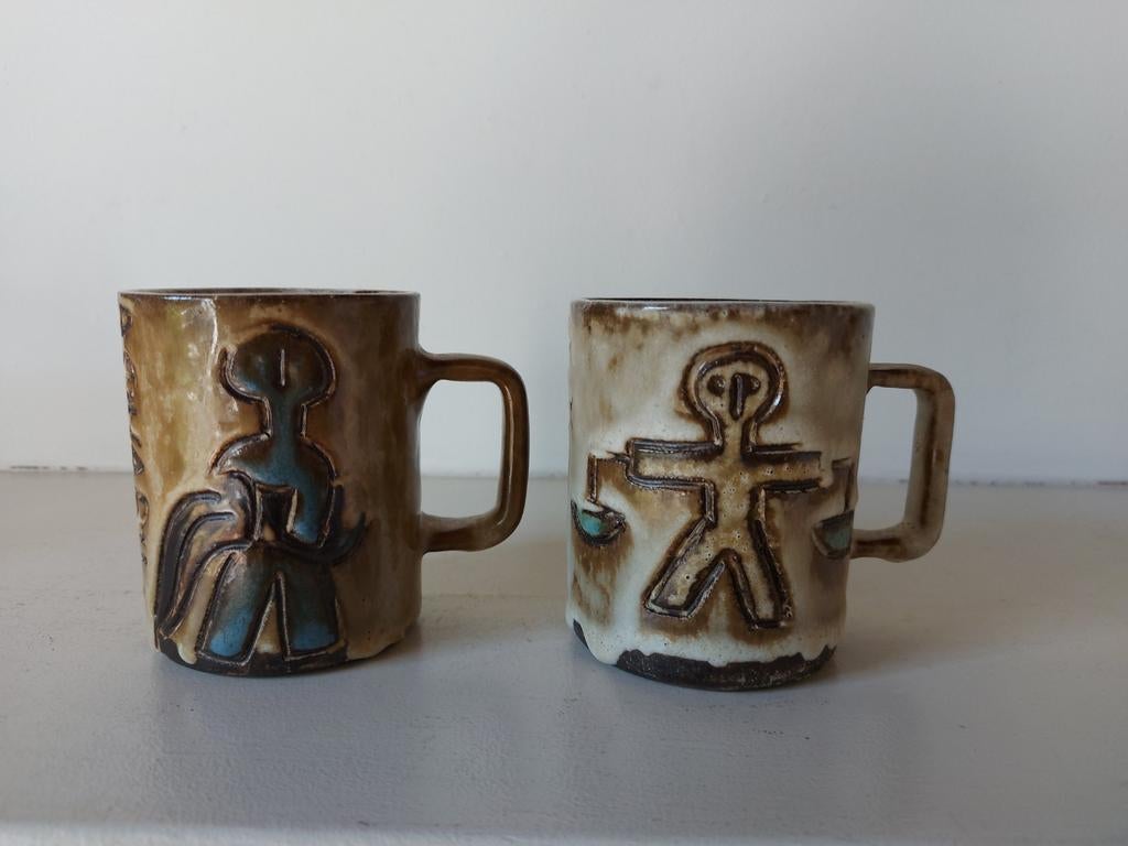 2 Hannie Mein sterrenbeeld bekers Weegschaal Waterman, Ophalen of Verzenden
