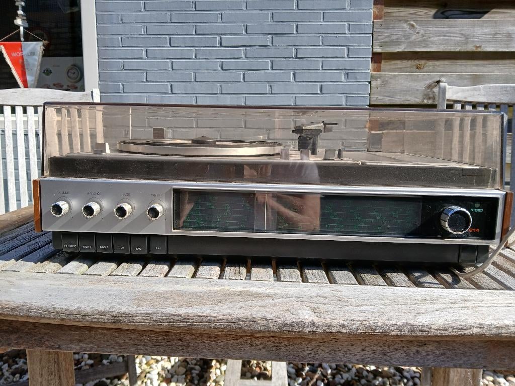 Philips radio en platenspeler, Ophalen, Gebruikt, Radio