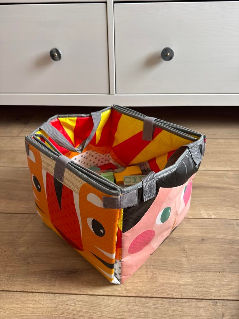 Janod Kubix - Blokken circus (60), Ophalen of Verzenden, Gebruikt, Overige merken