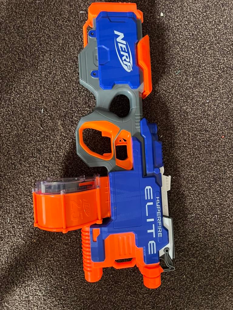 NERF N-strike elite hyperfire, Ophalen, Zo goed als nieuw