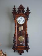 Grote antieke 2 gewichter regulateur, Antiek en Kunst, Antiek | Klokken, Ophalen