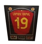 Gesigneerd shirt Yamal - Spanje, Ophalen of Verzenden, Nieuw, Buitenlandse clubs, Shirt