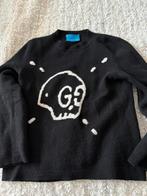 GUCCI trui, wol, zwart S/M, Kleding | Heren, Ophalen of Verzenden, Zo goed als nieuw, Maat 46 (S) of kleiner, Zwart