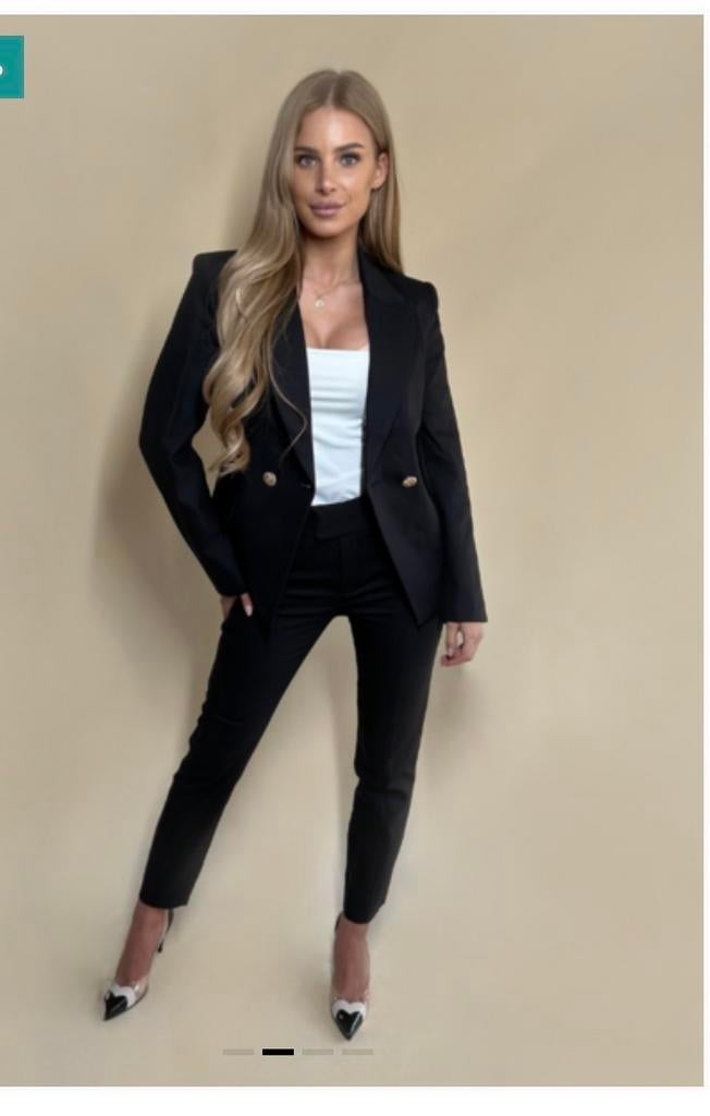 Josh V Zoya blazer zwart, maat XL (valt klein), Zwart, Maat 46/48 (XL) of groter, Ophalen of Verzenden, Zo goed als nieuw