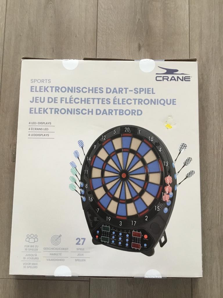 Elektronisch dartbord van Crane, Ophalen, Nieuw, Dartbord, Elektronisch