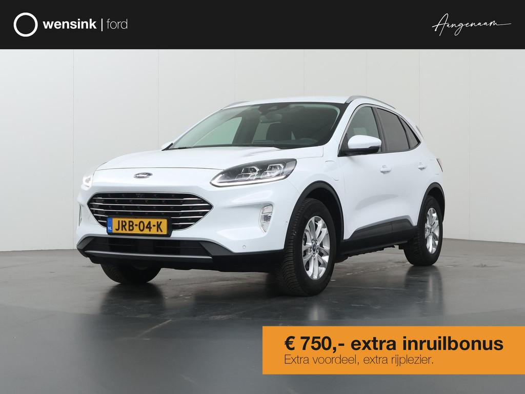 Ford Kuga 2.5 PHEV Titanium X | Trekhaak | Cruise Control Ad, Gebruikt, Euro 6, 4 cilinders, Wit