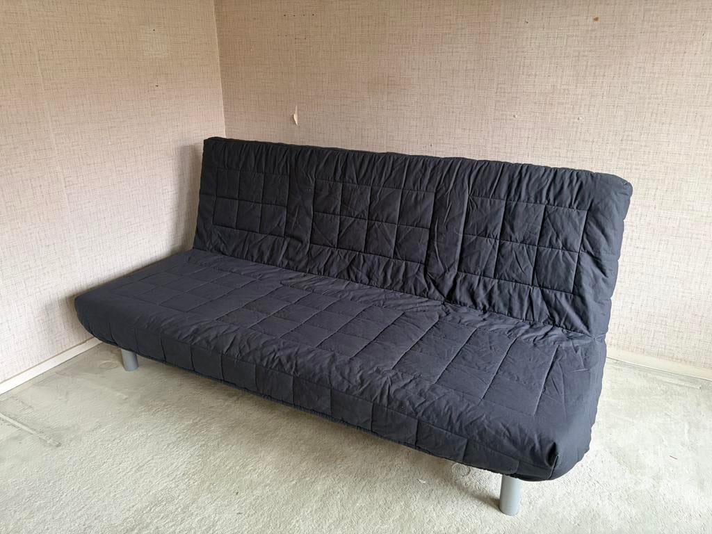 Ikea bedbank, Ophalen, Gebruikt, Tweepersoons, 140 cm