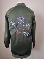 Tommy Hilfiger lange bomberjack,maat S zo goed als nieuw, Tommy Hilfiger, Ophalen of Verzenden, Zo goed als nieuw, Blauw