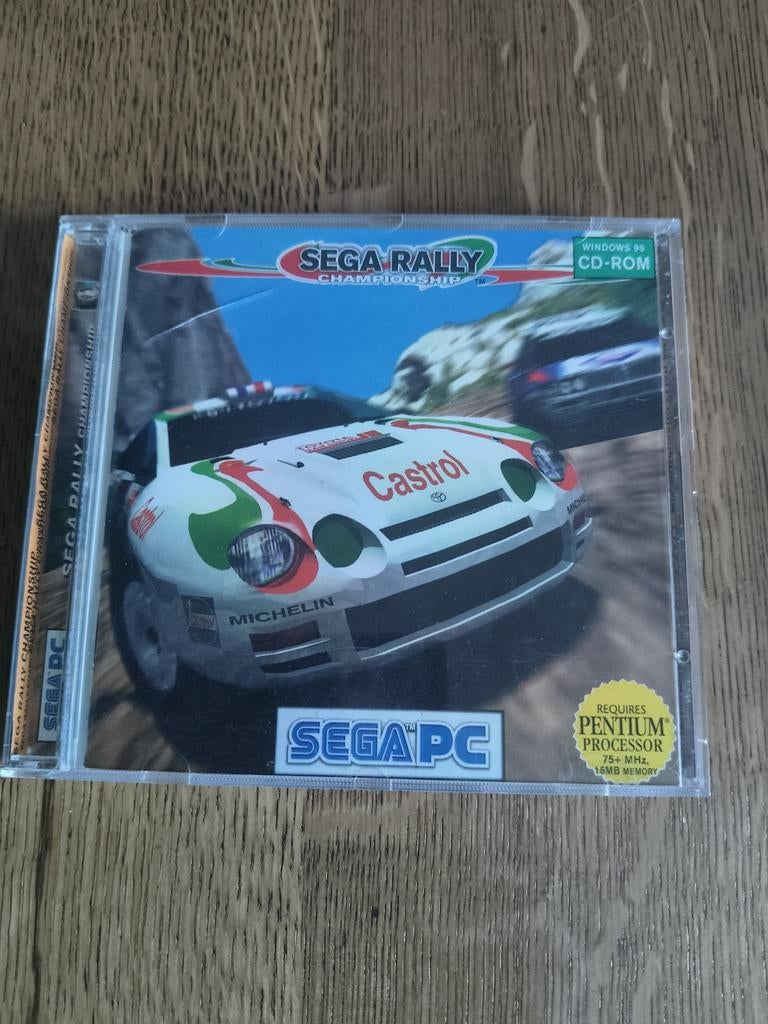 Sega Rally Championship PC CD-ROM (Windows 95), Spelcomputers en Games, Games | Pc, Gebruikt, Racen en Vliegen, 1 speler, Vanaf 3 jaar