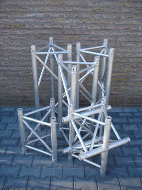 Global / Euro conische truss delen, driehoek 40 x 40cm, Muziek en Instrumenten, Licht en Laser, Zo goed als nieuw, Overige typen