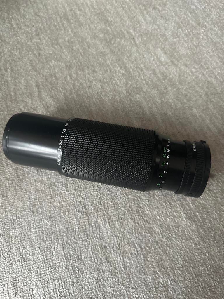 Canon FD Zoom Lens 100-300mm f/5.6, Audio, Tv en Foto, Fotografie | Lenzen en Objectieven, Ophalen of Verzenden, Gebruikt, Telelens