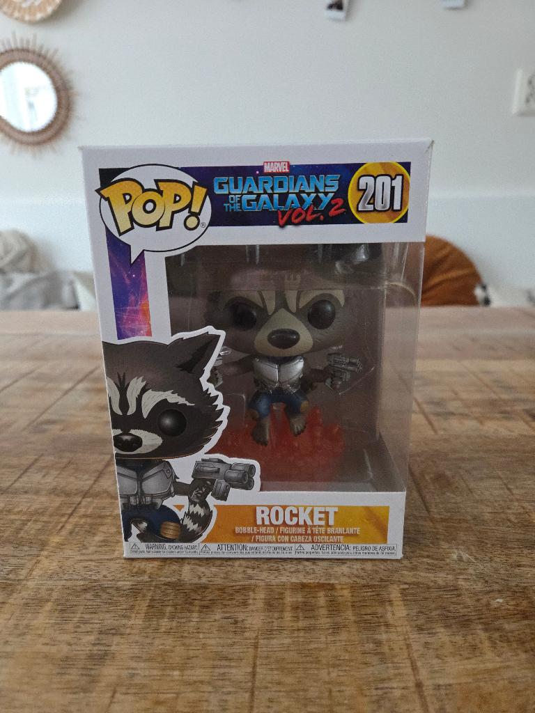 Funko pop Rocket 201, Nieuw in doos, Verzamelen, Verzenden, Nieuw