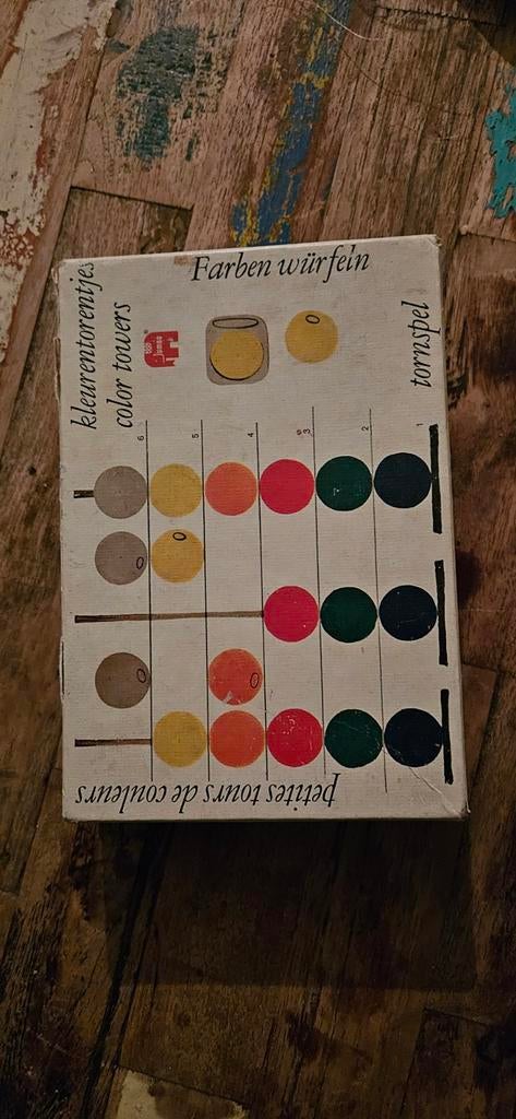 Kleurentorentjes, Ophalen of Verzenden, Gebruikt