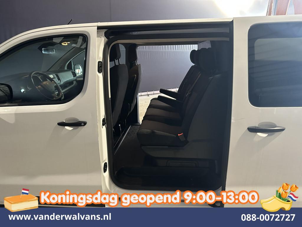 Peugeot Expert 2.0 BlueHDI 123pk L3H1 Dubbele Cabine Euro6 A, Auto's, Bestelauto's, Voorwielaandrijving, Gebruikt, 4 cilinders