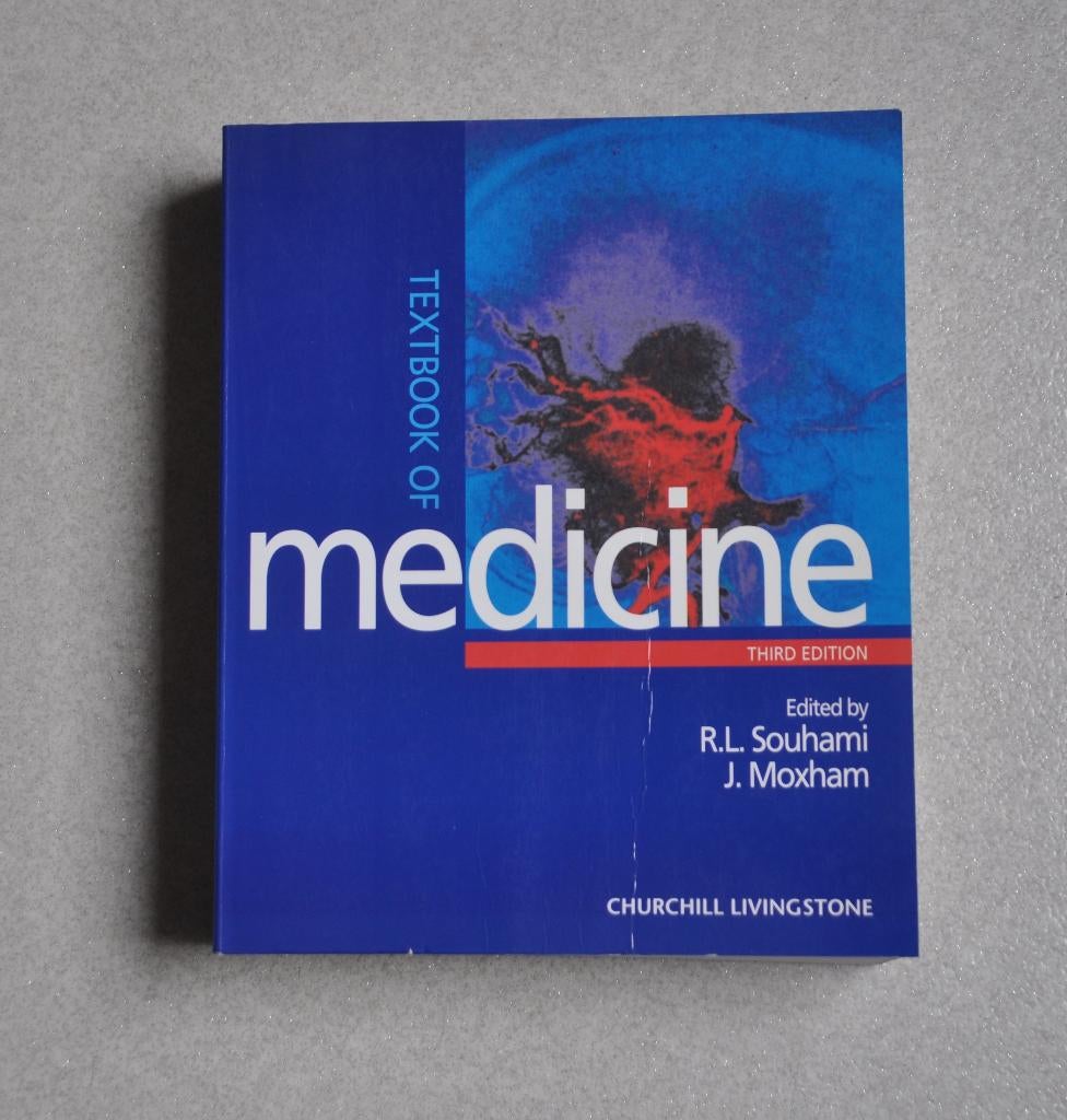 TEXTBOOK  OF  MEDICINE  - THIRD  EDITION  -  1997, Ophalen of Verzenden, R.L. Souhami + J. Moxham, Beta, WO