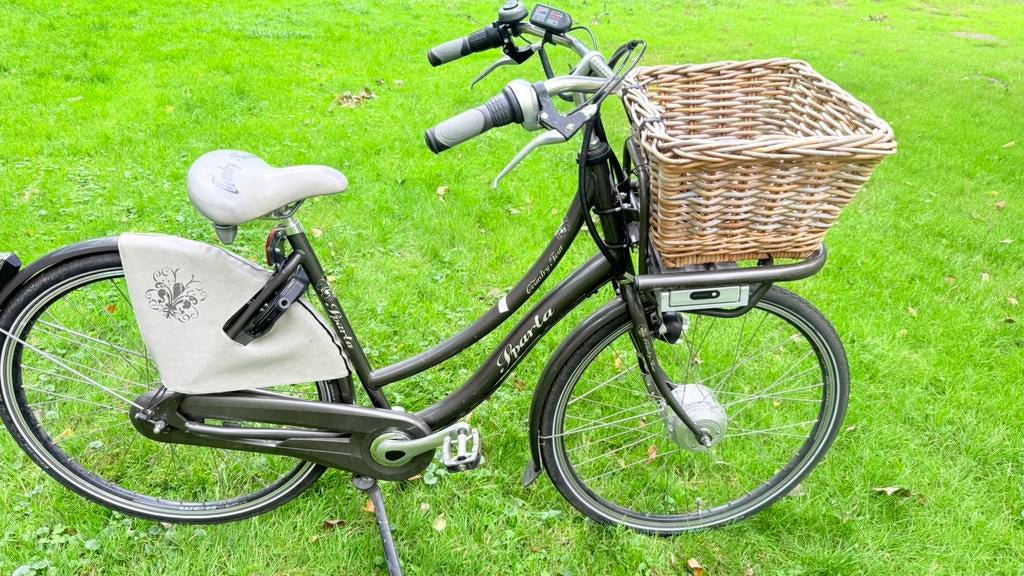 Mooie goed werkende goede damesfiets E-bike Sparta 53cm v5, 53 tot 56 cm, Ophalen, Gebruikt, Versnellingen