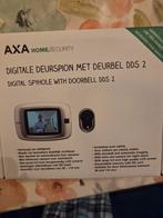 AXA Digitale Deurspion met Deurbel DDS 2, Huis en Inrichting, Deurbellen, Ophalen of Verzenden, Ingebouwde camera, Nieuw, Draadloos