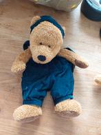 Rugtas beer met blauwe tuinbroek, Ophalen of Verzenden, Nieuw, Blauw, Overige typen