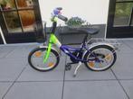 Kinderfiets : Handrem - Terugtraprem - Standaard - Fietsmand, Ophalen, Gebruikt, Minder dan 16 inch