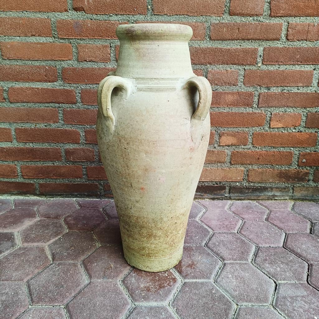 Prachtige grote terracotta amphoor zonder schade! H 55cm!, Tuin en Terras, Ophalen