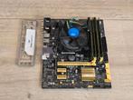 Asus B85M-G Moederbord + Intel i3-4170 , 8GB Ram, S1150, Refurbished, DDR3, Ophalen of Verzenden, Micro-ATX