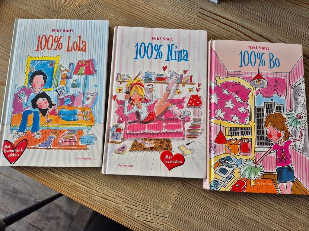 Niki Smit - 100% Bo, 100% Lola en 100% Nina, Ophalen of Verzenden, Zo goed als nieuw, Niki Smit