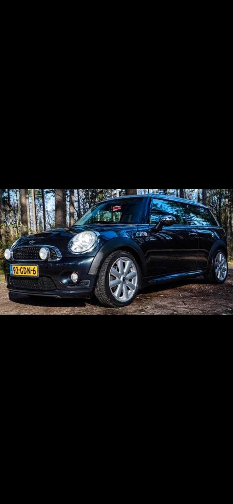 Mini Clubman 1.6 Cooper S AUT 2008 Zwart 169000km, Auto's, Mini, Particulier, Clubman, Benzine, D, Stationwagon, Automaat, Origineel Nederlands