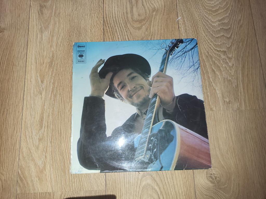 Bob dylan lp Nashville  europe (holland)1969 folks rock, Ophalen of Verzenden, Zo goed als nieuw, 12 inch