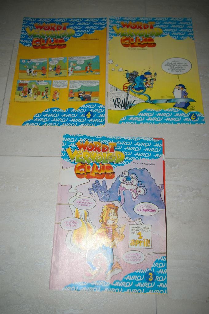 Tien stripbladen van AVRO en Eppo wordt vervolgd., Boeken, Stripboeken, Gelezen, Meerdere stripboeken, Ophalen of Verzenden