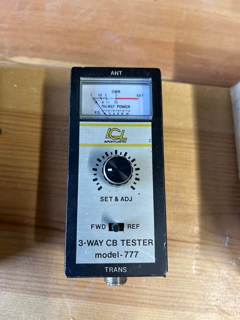 LCL 3-Way CB Tester model-777, Telecommunicatie, Zenders en Ontvangers, Ophalen of Verzenden, Gebruikt, Zender en Ontvanger