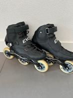 EVO Marathon skeelers maat 46 met twee frames, Sport en Fitness, Skeelers, Gebruikt, Heren, Ophalen of Verzenden, Inline skates 4 wielen