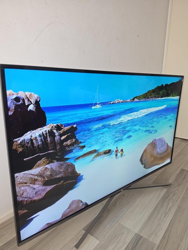 Samsung 49 inch 125 cm 4K UHD Smart TV wifi Apps, Ophalen, 50 Hz, Zo goed als nieuw, Samsung