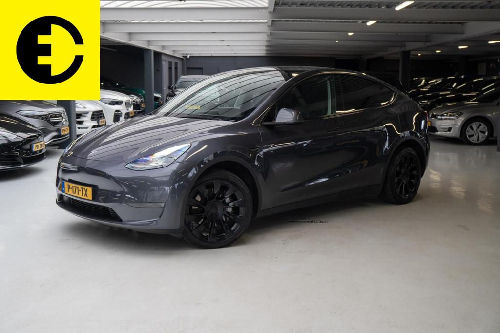 Tesla Model Y Long Range AWD 75 kWh | 91,7% SOH | FSD | Warm, Auto's, Tesla, Automaat, Gebruikt, Navigatiesysteem, 351 pk