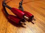 AudioQuest Golden Gate RCA - RCA Kabel 1 meter - Topstaat, Ophalen of Verzenden, Zo goed als nieuw, Minder dan 2 meter, Interlink-kabel