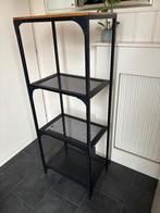 FJÄLLBO Stellingkast, zwart, 51x136 cm, Huis en Inrichting, Kasten | Stellingkasten, Ophalen, Zo goed als nieuw