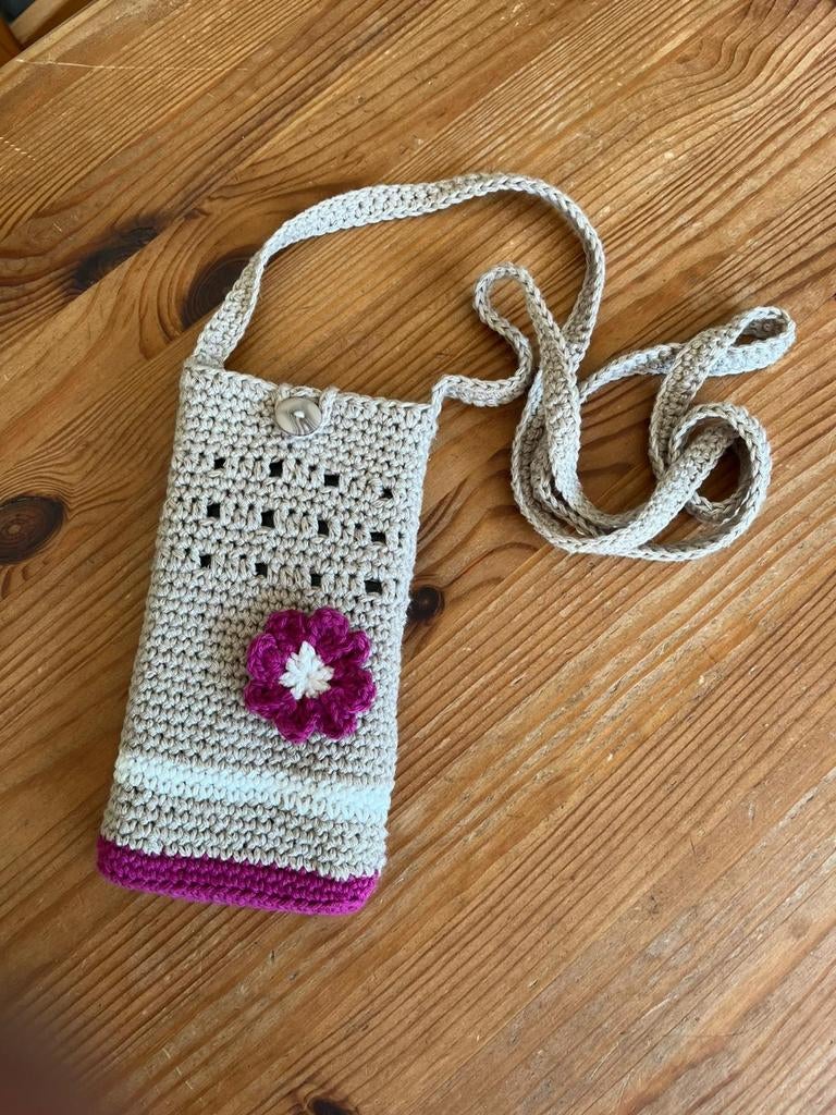 Gehaakt telefoontasje, Ophalen of Verzenden, Nieuw, Haken, Overige typen