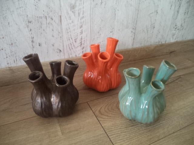 Daan kromhout aglio vaasjes, Overige kleuren, Aardewerk of Porselein, Ophalen of Verzenden, Zo goed als nieuw
