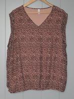 Top wijnrood roze zwart | XXL | Soyaconcept, Kleding | Dames, Tops, Soyaconcept, Maat 46/48 (XL) of groter, Ophalen of Verzenden