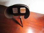 STEREO KIJKER Antiek mahonie hout Ivens & Co € 100, Antiek en Kunst, Antiek | Gereedschap en Instrumenten, Ophalen of Verzenden