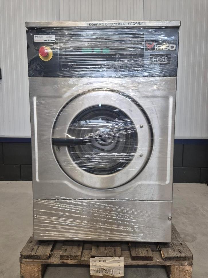 Ipso HC60 professionele wasmachine - 6 kg, Witgoed en Apparatuur, Wasmachines, Gebruikt, Voorlader, 6 tot 8 kg, 95 cm of meer