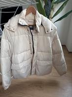 Zara Puffer Jas Crème Maat L, Ophalen of Verzenden, Zo goed als nieuw, Beige