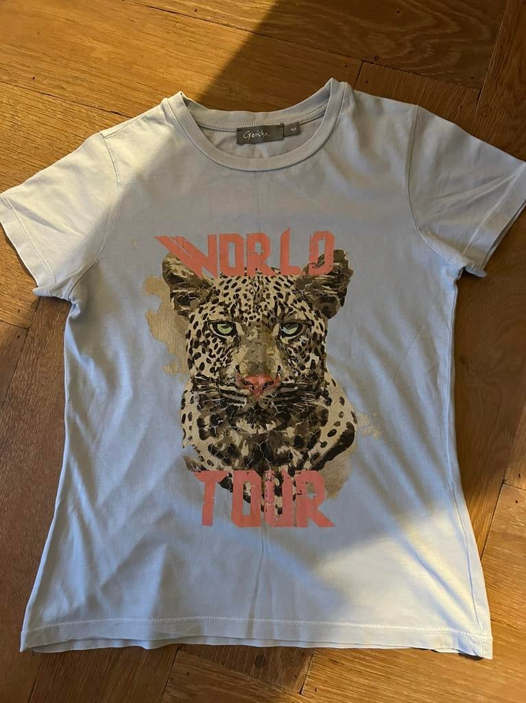 Shirtje maat 152 geisha, Kinderen en Baby's, Kinderkleding | Maat 152, Ophalen of Verzenden, Zo goed als nieuw, Meisje, Shirt of Longsleeve