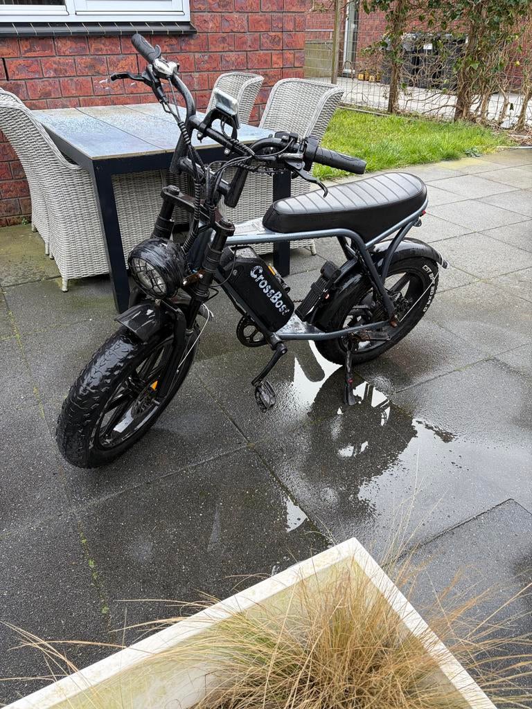 Fatbike v8 2.0, Fietsen en Brommers, Elektrische fietsen, Gebruikt, Minder dan 47 cm, 50 km per accu of meer, Ophalen