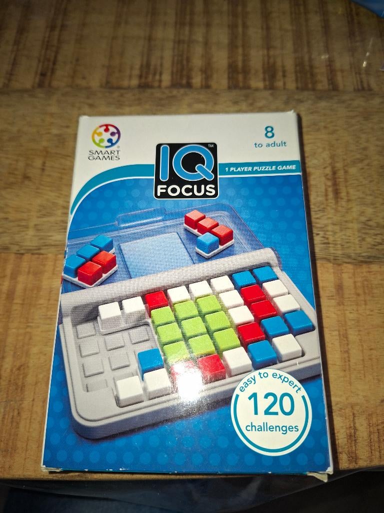 IQ Focus Smart Games, Ophalen, Minder dan 500 stukjes, Nieuw, Rubik's of 3D-puzzel