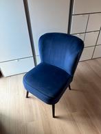 Stijlvolle blauwe stoel - Ongebruikt, perfect voor decoratie, Huis en Inrichting, Stoelen, Ophalen, Blauw, Zo goed als nieuw, Eén